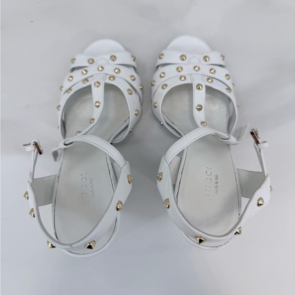 Gucci Medville T-strap Heels - Picture 7 of 10